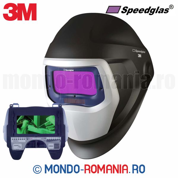 Echipamente Protectia Muncii - Masca de sudura 3M SPEEDGLAS 9100V automata, cu cristale lichide 